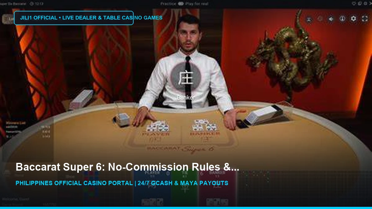 Super 6 Baccarat - Philippine News Agency - JILI1 Casino Philippines