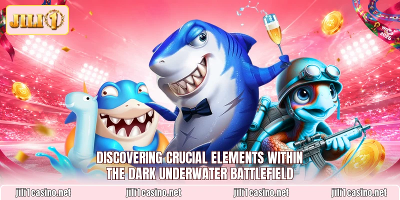 Discovering crucial elements within the dark underwater battlefield