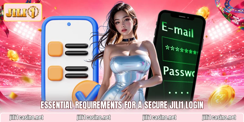 Essential requirements for a secure JILI1 login