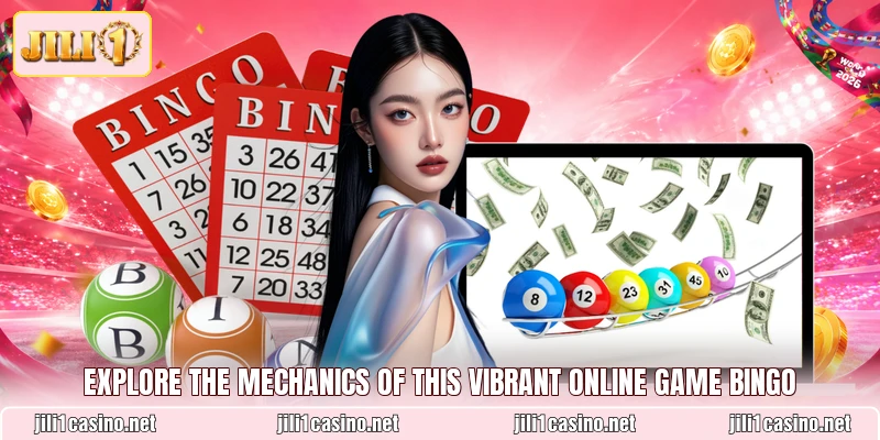 Explore the mechanics of this vibrant online game Bingo