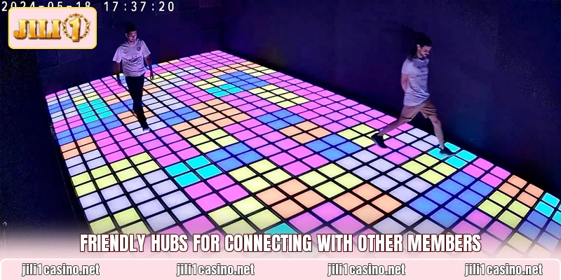 Friendly hubs for connecting with other members