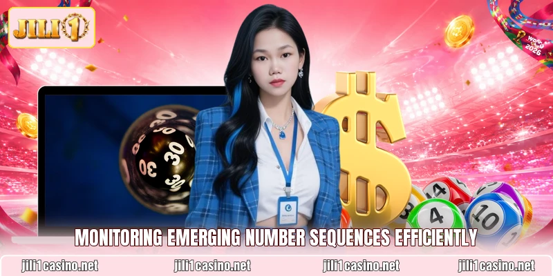 Monitoring emerging number sequences efficiently