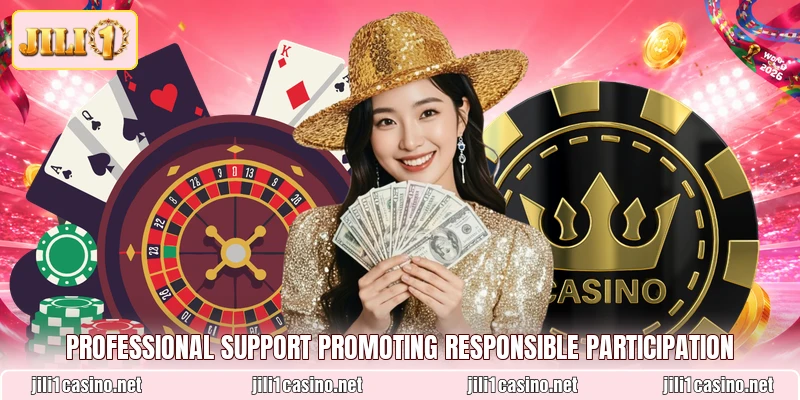 Professional support promoting responsible participation