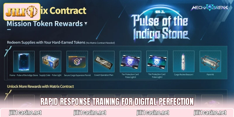 Rapid response training for digital perfection