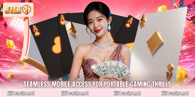Seamless mobile access for portable gaming thrills