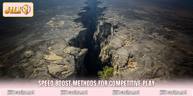 Speed boost methods for competitive play