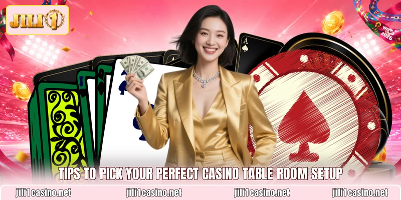 Tips to pick your perfect Casino table room setup