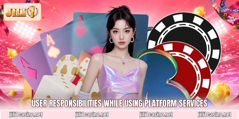 User responsibilities while using platform services